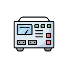 electric stabilizer icon vector design template simple and clean