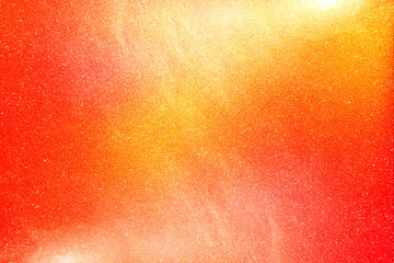 Color gradient dark grainy background, orange gold yellow vibrant abstract on black, noise texture...