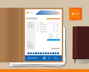 Invoices Design Templates & Mockup - Quick Execution Business Templates - Simplehive