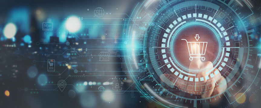 Omnichannel marketing coccept. Seamless integration of various channels, social media, email, physical stores to create a unified customer experience. Reach customers through multiple touchpionts.