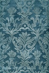 Seamless abstract background featuring vintage, classic, floral Victorian aesthetics in muted colors
