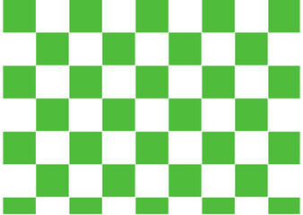 Green  Checkerboard Background Vector Abstract Seamless Pattern popular grid pattern Print on the wall or the tablecloth