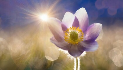 Pulsatilla - Pasque flower (or pasqueflower), wind flower, prairie crocus, Easter flower, and...