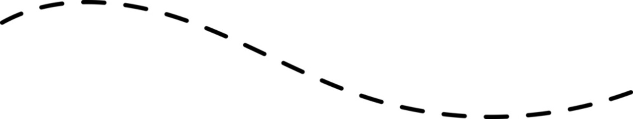 Wavy Dashed Line Element