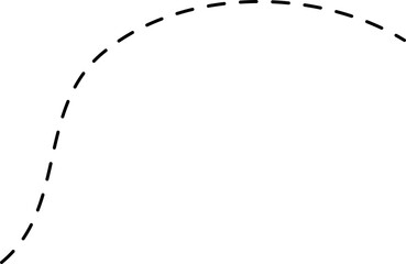 Wavy Dashed Line Element