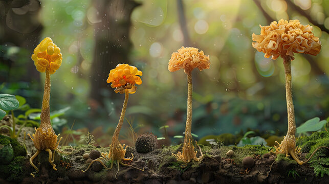  Forest Microcosm: The Lifecycle of Slime Mold