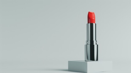 A close-up of a woman's face, mouth and lipstick. Commercial photography