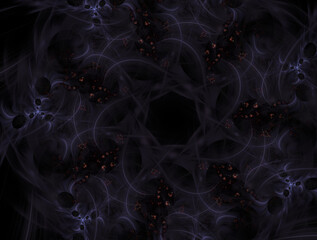 Imaginatory fractal abstract background Image