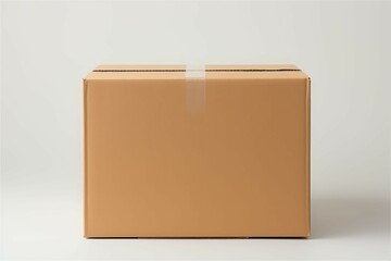 Box On The Floor Background Wall Art Illustration With Generative AI
