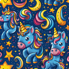 Unicorn Creatures Pattern
