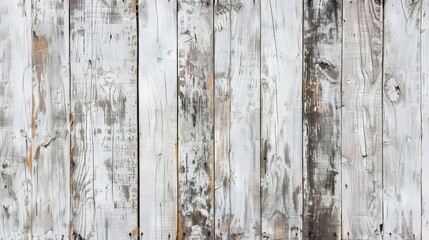 Weathered white wood texture, a rustic and distressed background for natural and organic designs - obrazy, fototapety, plakaty