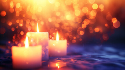 Serene Candlelight Ambiance for Meditation and Romance