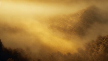 Fototapeta premium fog in the mountains, Ai Generate 