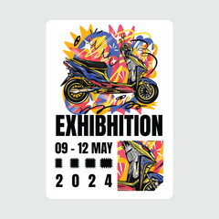 Abstract Masximalism Pop Color Art Brutalism Design Template