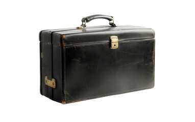 Portable Case: The Briefcase isolated on transparent Background
