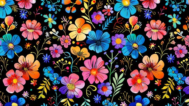 Floral patterned wallpapers and backgrounds