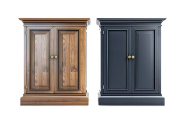 Cabinet Styles: A Guide to Choosing the Right One isolated on transparent Background