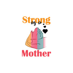 Mama, Mother's T-shirt design, Lettering design for greeting banners, Modern calligraphy, Cards and Posters, Mugs, Notebooks, white background,  EPS 10.