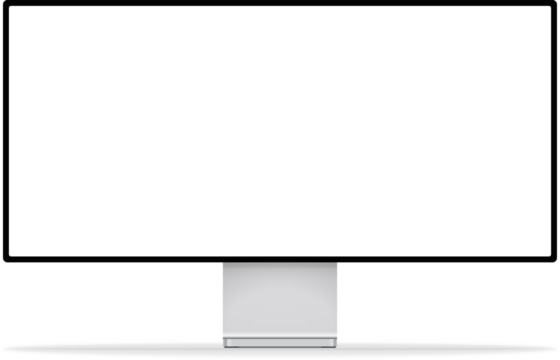 apple xdr display monitor mockup