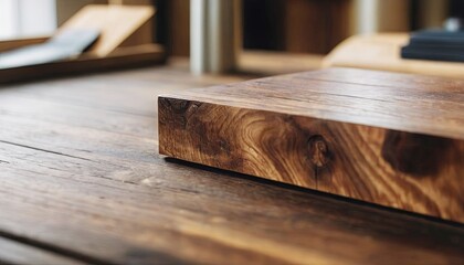 Oak wood butcher’s end grain chopping block board