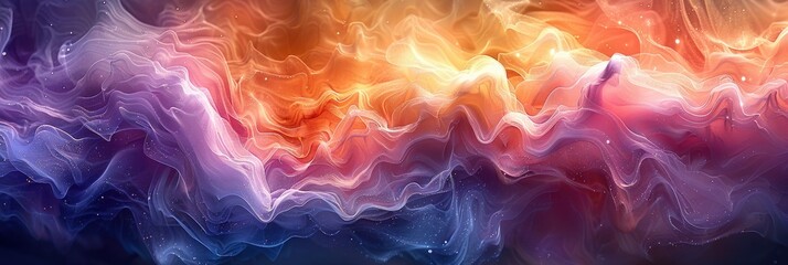 Fototapeta premium Abstract Gradient Fluid Colors Background, Background Banner HD