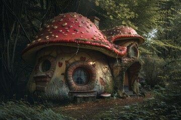 Magical mushroom house