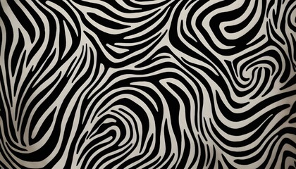 Zebra Scarf Background Pattern
