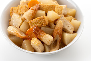 大根とちくわと厚揚げの煮物