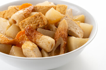 大根とちくわと厚揚げの煮物