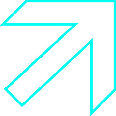 Futuristic tech frame decoration