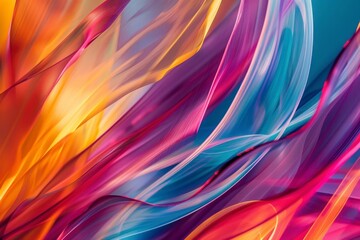 colorful abstract background - generative ai