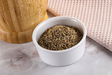 Anise sseds aroma in the bowl