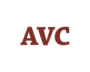 AVC logo design vector template