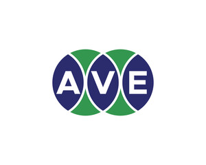 Fototapeta premium AVE logo design vector template
