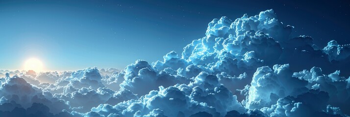 Sky Cloud Background, Background Banner HD