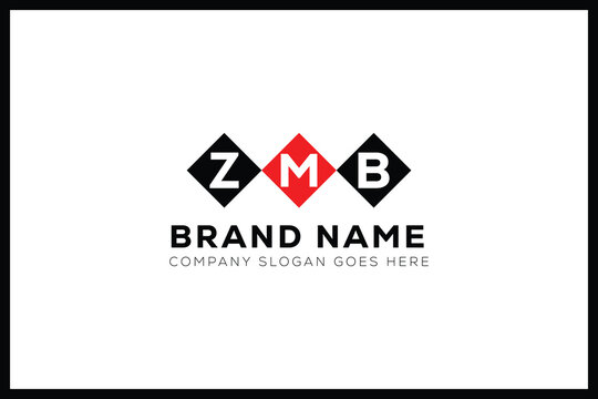ZMB letter logo design. ZMB creative initials monogram letter logo. ZMB business and real estate logo vector template.