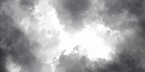 sky with black and white cloud textured background. Dramatic storm Clouds in black and white.Black clouds formed before the rain, used for make a background image. 