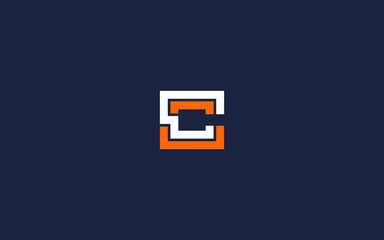 letter cc with square logo icon design vector design template inspiration