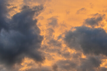 Obraz premium clouds at sunset