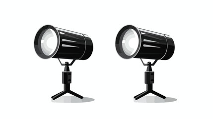 spotlights icon. Searchlight icon. vector for mobile