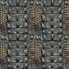 Foto op Plexiglas crocodile skin texture © Алена Харченко