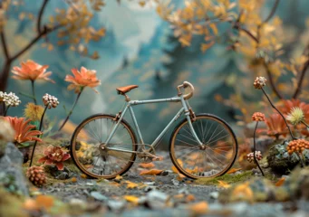 Foto op Aluminium Sports bicycle in the park AI generated  © Faizan