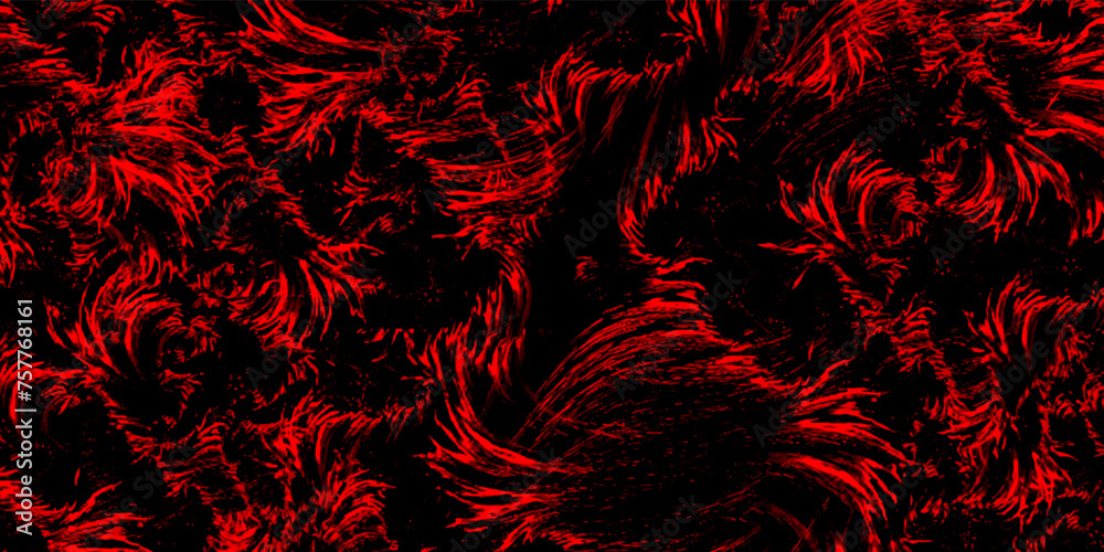 Aufkleber Abstract background with black wall surface and black stucco texture. Grunge textures and background with marbled cloudy design. Colorful particle burn effect sparkles pattern.