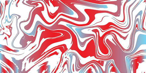 Abstract Red Marble texture background. Red and White mixing oil paint texture. Marbleized Stripes With marble ink texture. Splash of paint. Colorful liquid.	