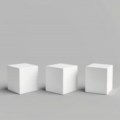 white boxes on grey background
