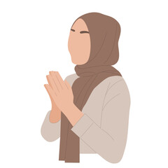 Muslim People Praying