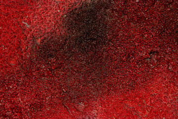 Red metallic abstract rough wall background texture