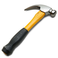 Claw Hammer isolated on transparent background.