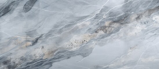 A close up of a marble texture resembling a mountain slope, with swirling patterns that mimic a frozen landscape under a cloudy sky with cumulus clouds