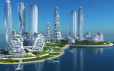 FutureBeautiful city of fantasy - 757780717